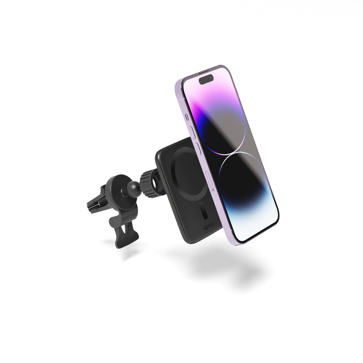 Epico Ultrathin Wireless Car Charger MagSafe compatible - Black