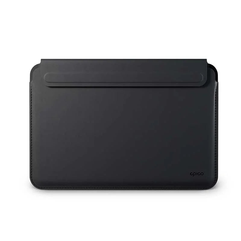 Epico Leather Sleeve for MacBook Air 15" - Black
