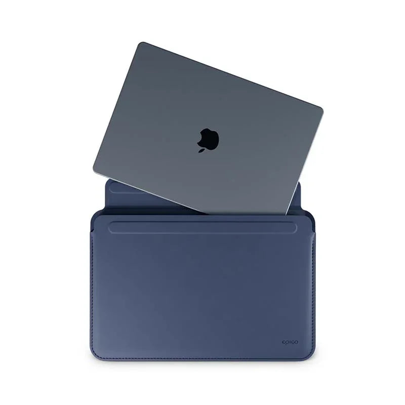 Epico Leather Sleeve for MacBook Air 15" - Dark Blue