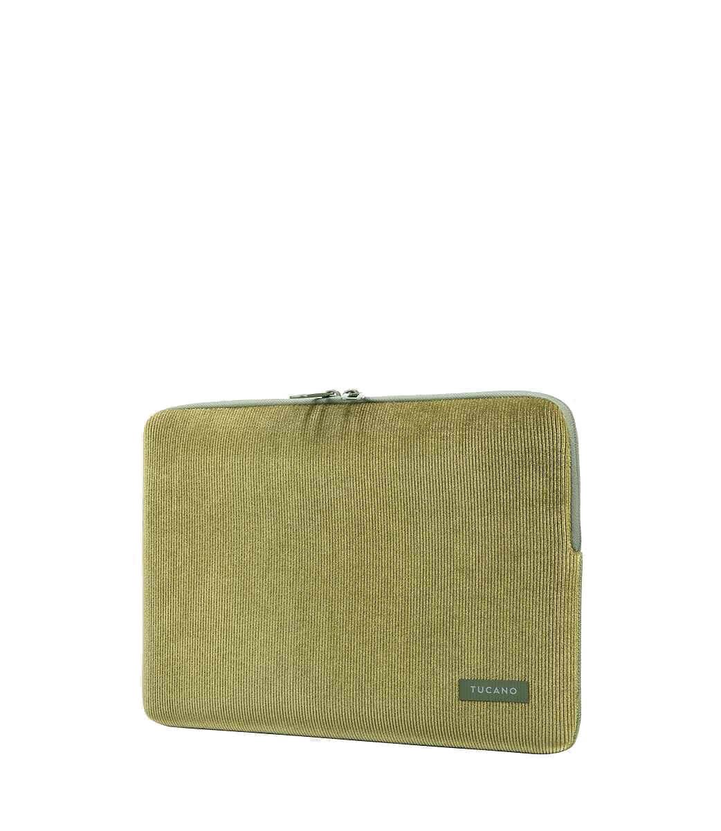 Tucano Velluto 13inch Case Stretchy neoprene & corduroy cover MacBook Pro/Air 13inch & Laptop 12inch - Green