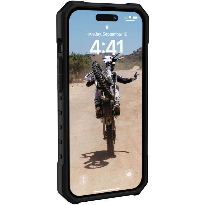 UAG Pathfinder MagSafe, black - iPhone 15 Pro Max