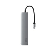 iStyle 6in1 Aluminium Hub 8K with USB-C connector - space gray