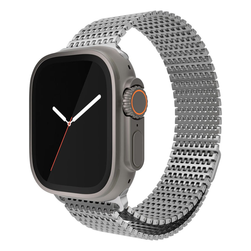 NEXT ONE MESH LOOP FOR APPLE WATCH 45/49MM SILVER