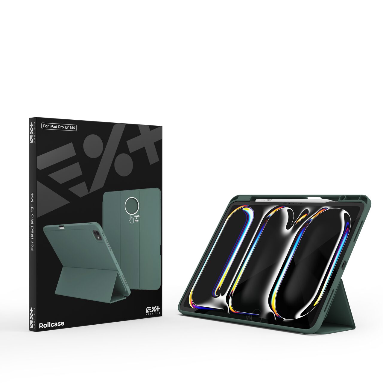 NEXT ONE GREEN ROLLCASE FOR IPAD PRO 13" M4