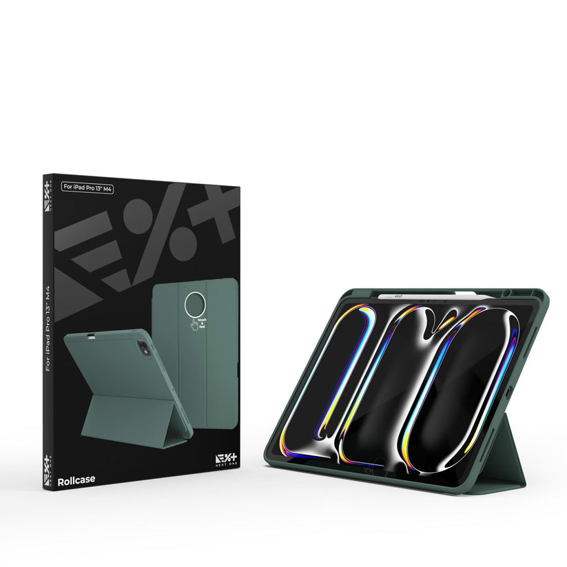 NEXT ONE GREEN ROLLCASE FOR IPAD PRO 13" M4