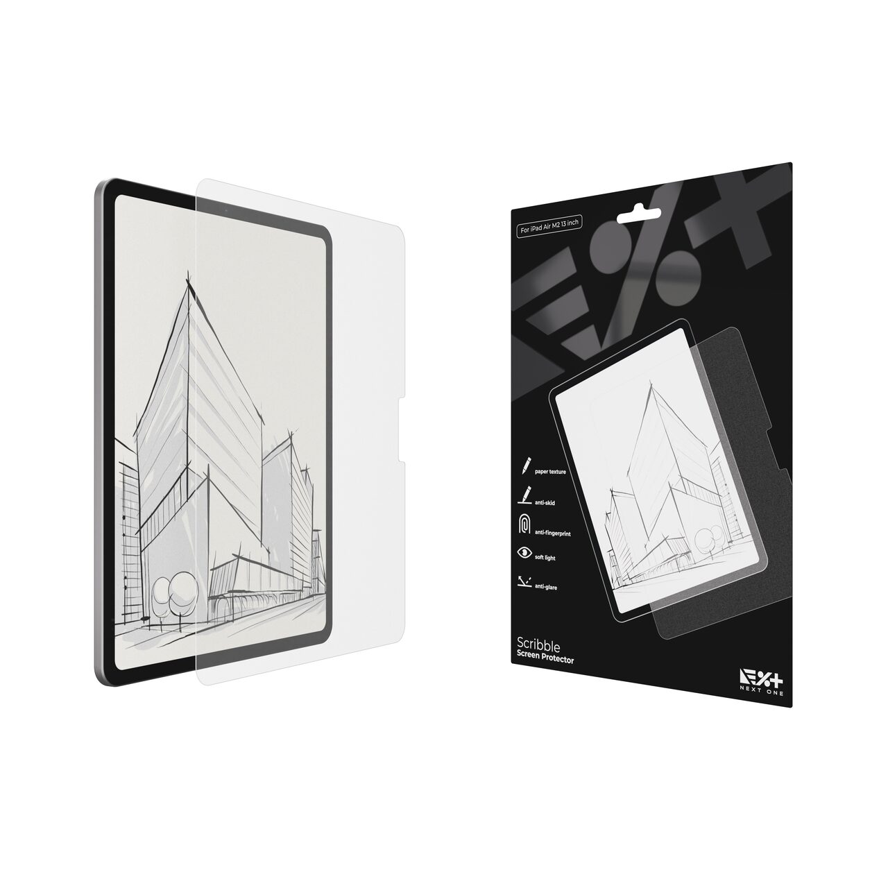 NEXT ONE PAPER TEXTURE SCREEN PROTECTOR FOR IPAD AIR M2 13 INCH