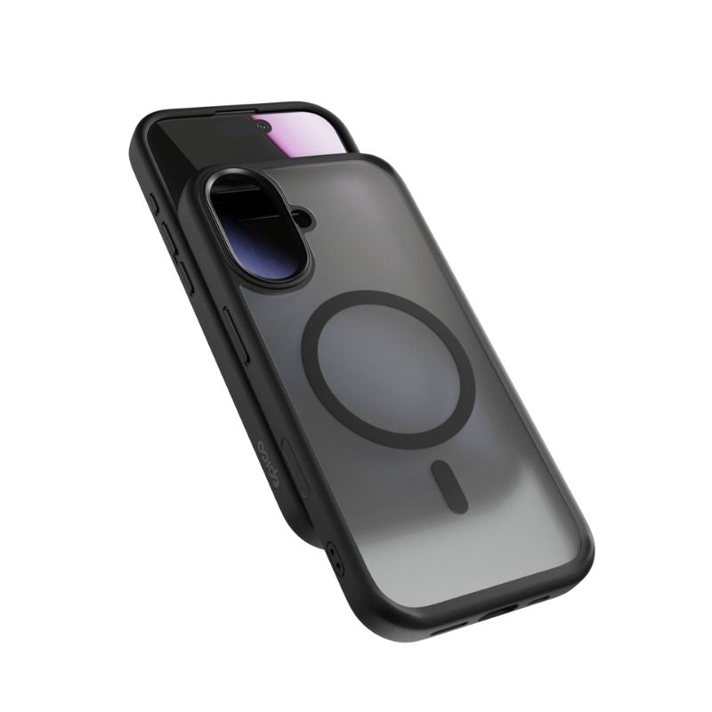 Epico HeroMatte Pro Mag+ Case iPhone 17 Qi2 & MagSafe Compatible - black