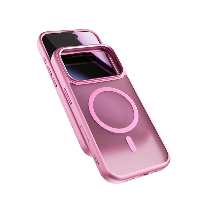 Epico HeroMatte Pro Mag+ Case iPhone 17 Pro Qi2 & MagSafe Compatible - pink