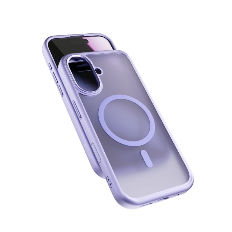 Epico HeroMatte Pro Mag+ Case iPhone 17 Qi2 & MagSafe Compatible - purple