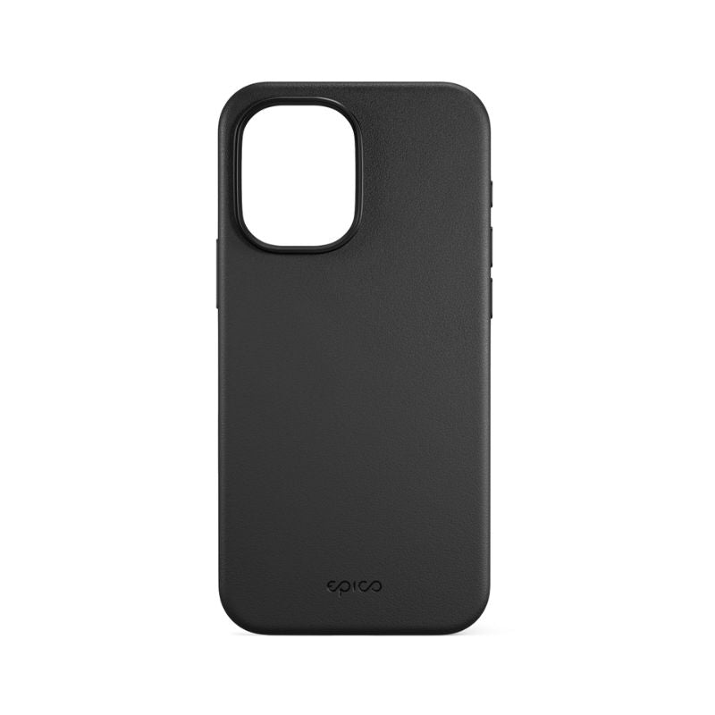 Epico Leather Pro Mag+ Case iPhone 17 Qi2 & MagSafe Compatible - black