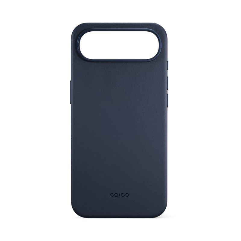 Epico Leather Pro Mag+ Case iPhone 17 Air Qi2 & MagSafe Compatible - blue