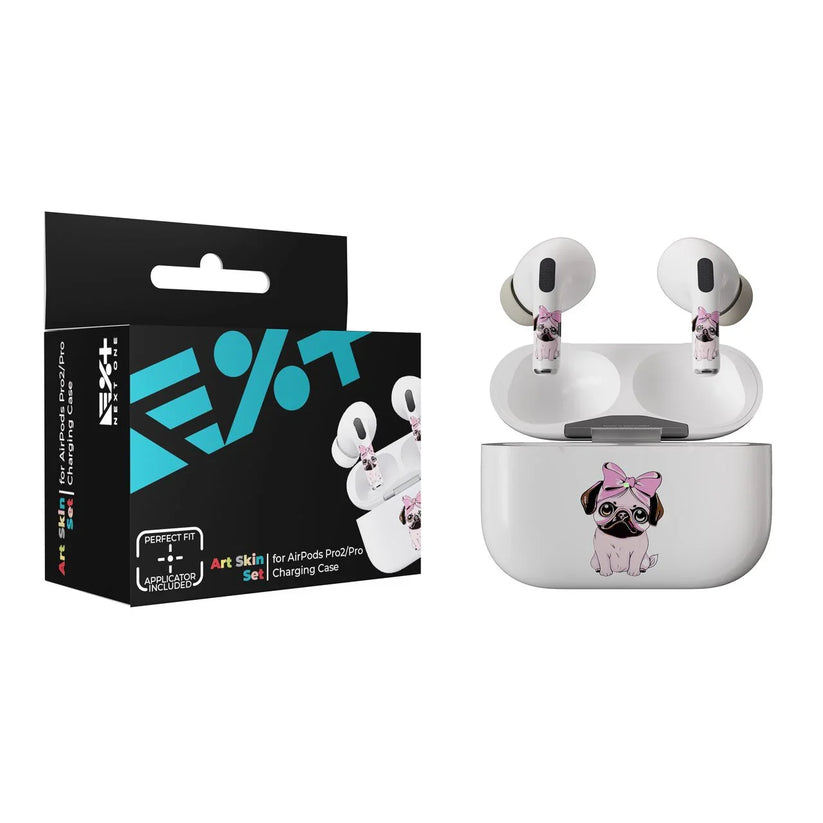 Skin NEXT ONE pentru AirPods Pro - Pug Roz