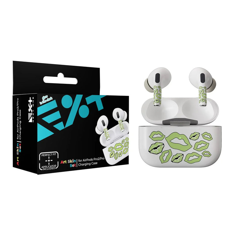 Skin NEXT ONE pentru AirPods Pro - Buze fosforescente