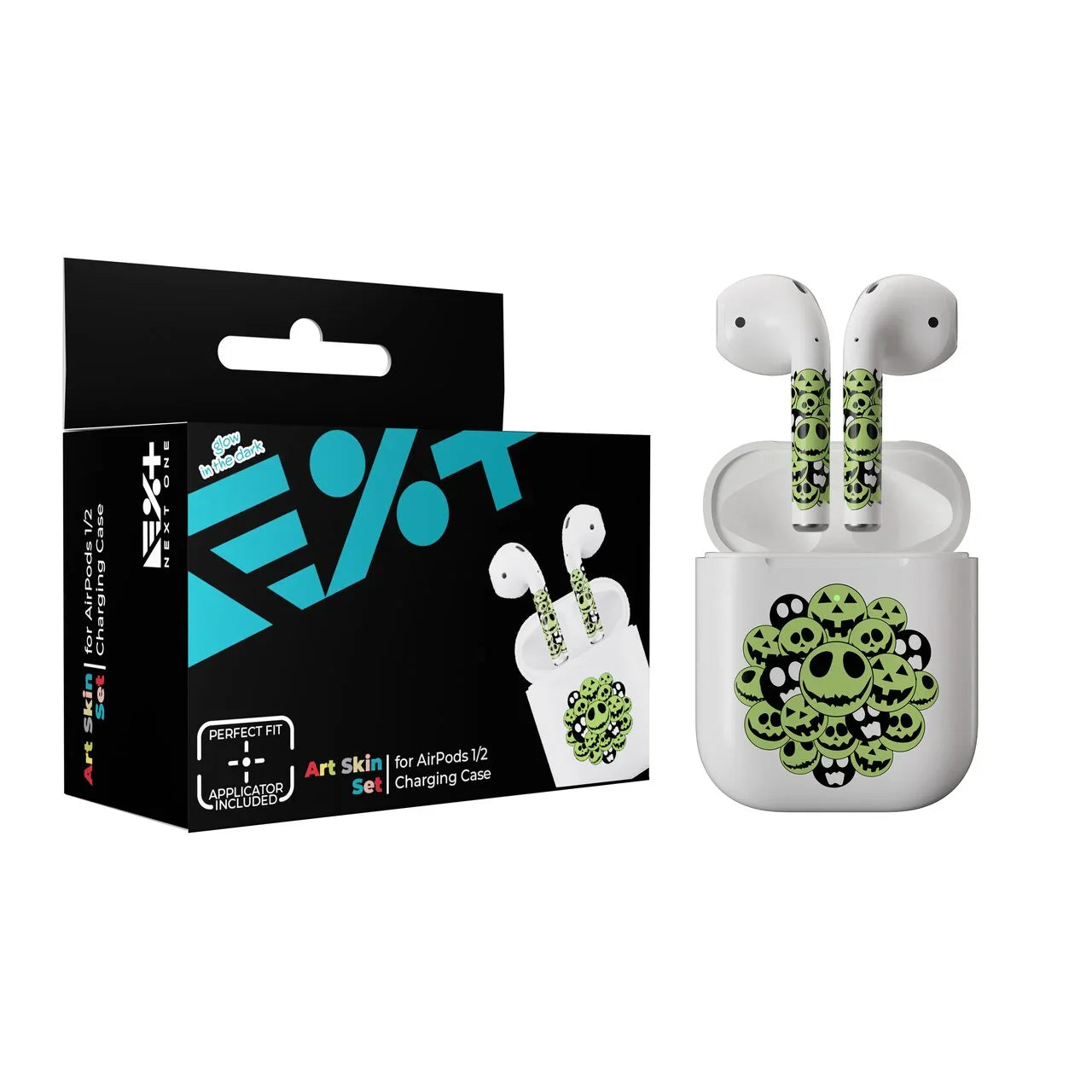 Skin NEXT ONE pentru AirPods - Halloween, fosforescent