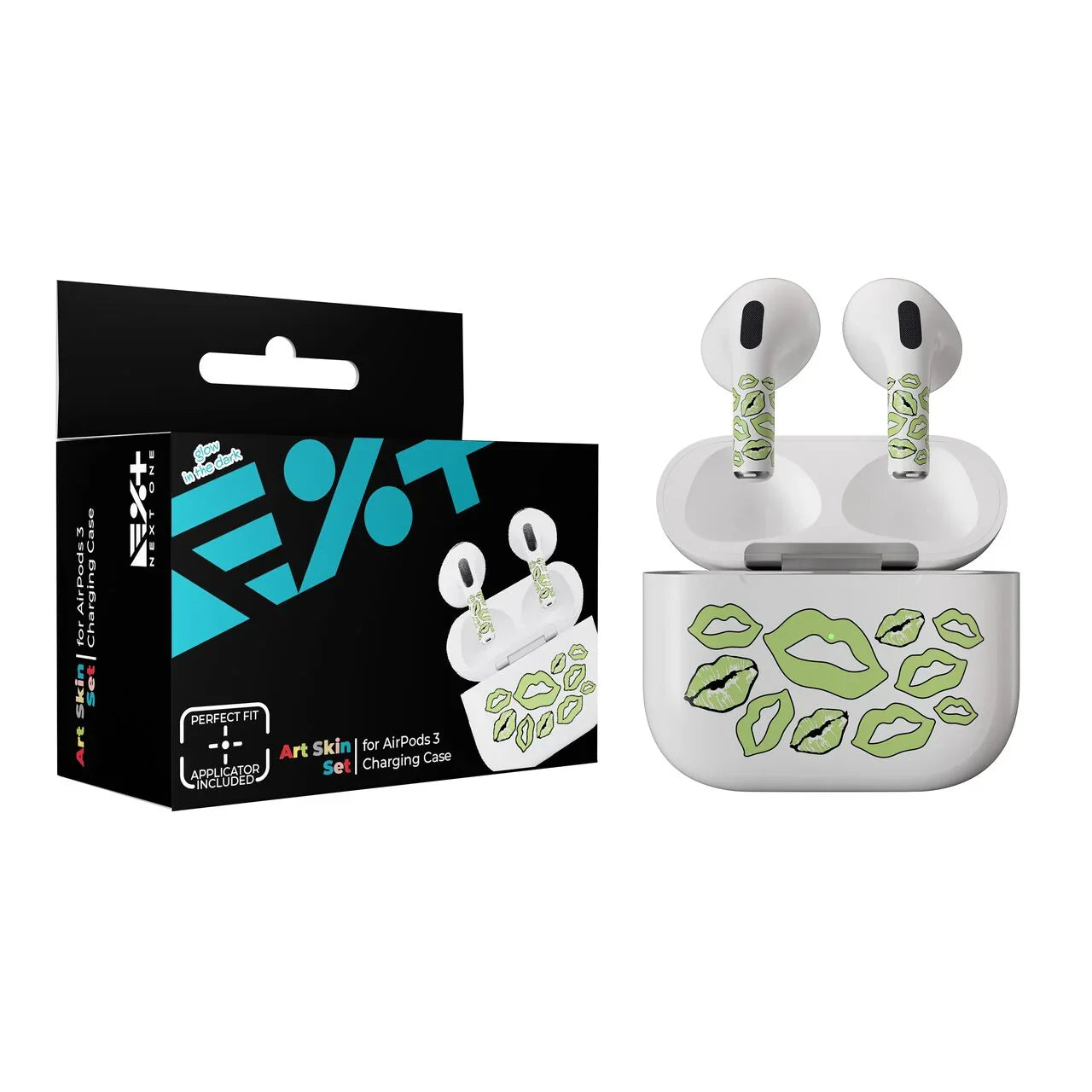 Skin NEXT ONE pentru AirPods 3rd Gen. - Buze fosforescente