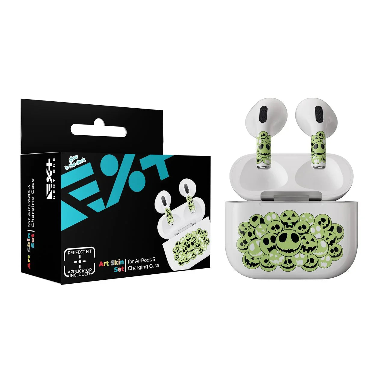 Skin NEXT ONE pentru AirPods 3rd Gen. - Halloween, fosforescent