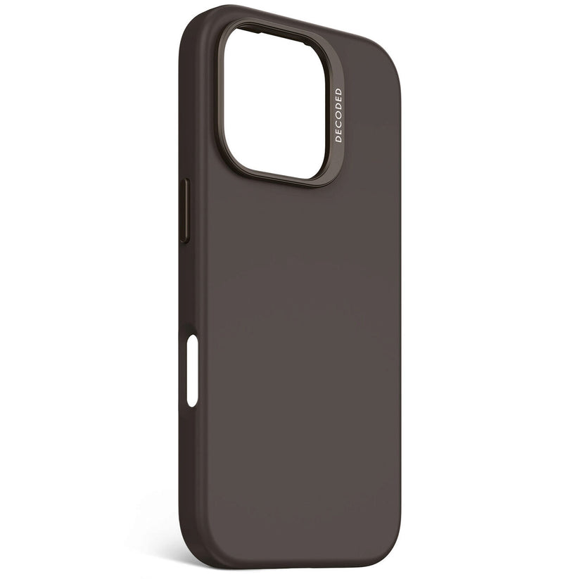Husa de protectie DECODED din silicon pentru iPhone 16 Pro, Negru