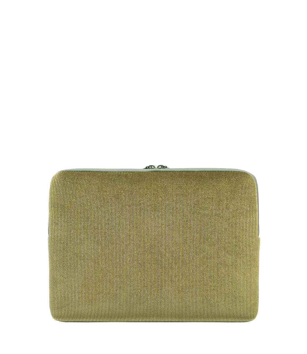 Tucano Velluto 13inch Case Stretchy neoprene & corduroy cover MacBook Pro/Air 13inch & Laptop 12inch - Green