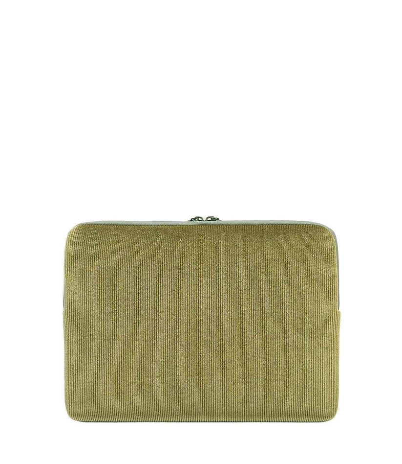 Tucano Velluto 13inch Case Stretchy neoprene & corduroy cover MacBook Pro/Air 13inch & Laptop 12inch - Green