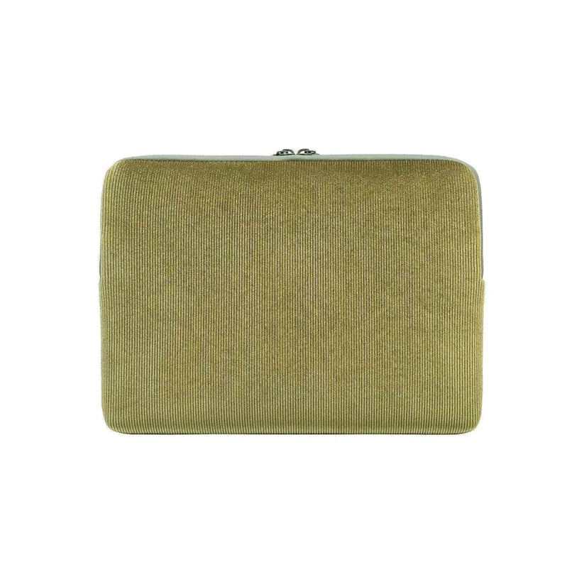 Tucano Velluto 13inch Case Stretchy neoprene & corduroy cover MacBook Pro/Air 13inch & Laptop 12inch - Green