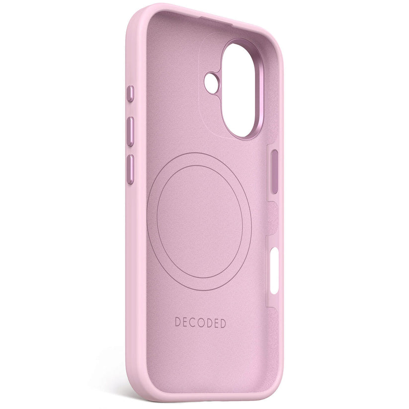 Husa de protectie DECODED din silicon pentru iPhone 16 Plus, Mov deschis