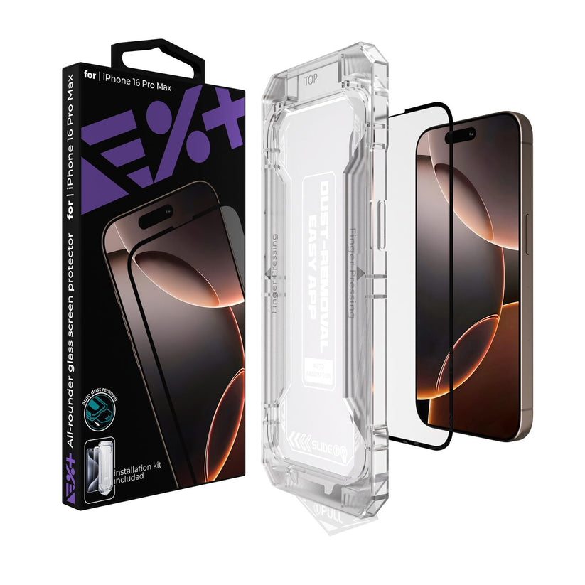 NEXT ONE ALL-ROUNDER GLASS SCREEN PROTECTOR FOR IPHONE 16 PRO MAX
