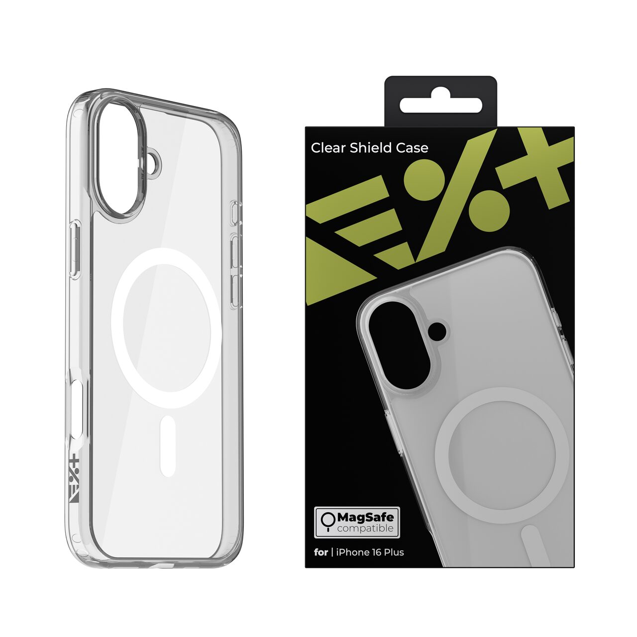 NEXT ONE CLEAR SHIELD CASE FOR IPHONE 16 PLUS MAGSAFE COMPATIBLE