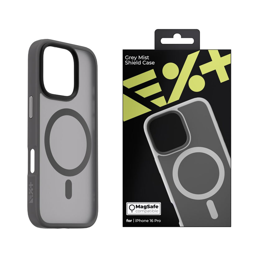 NEXT ONE GREY MIST SHIELD CASE FOR iPhone 16 Pro MagSafe Compatible
