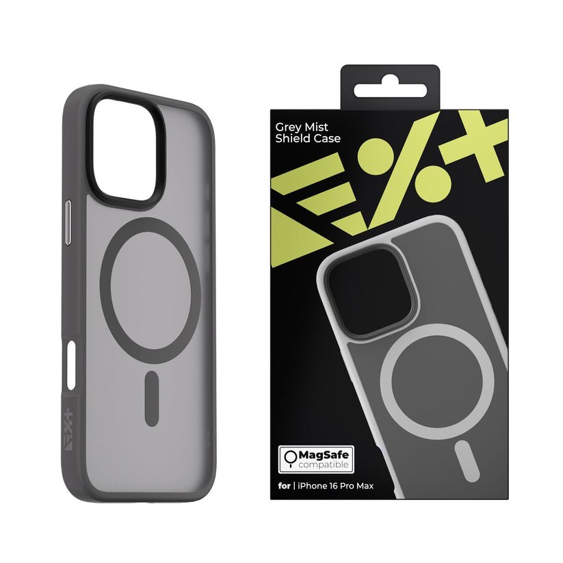 NEXT ONE GREY MIST SHIELD CASE FOR iPhone 16 Pro Max MagSafe Compatible