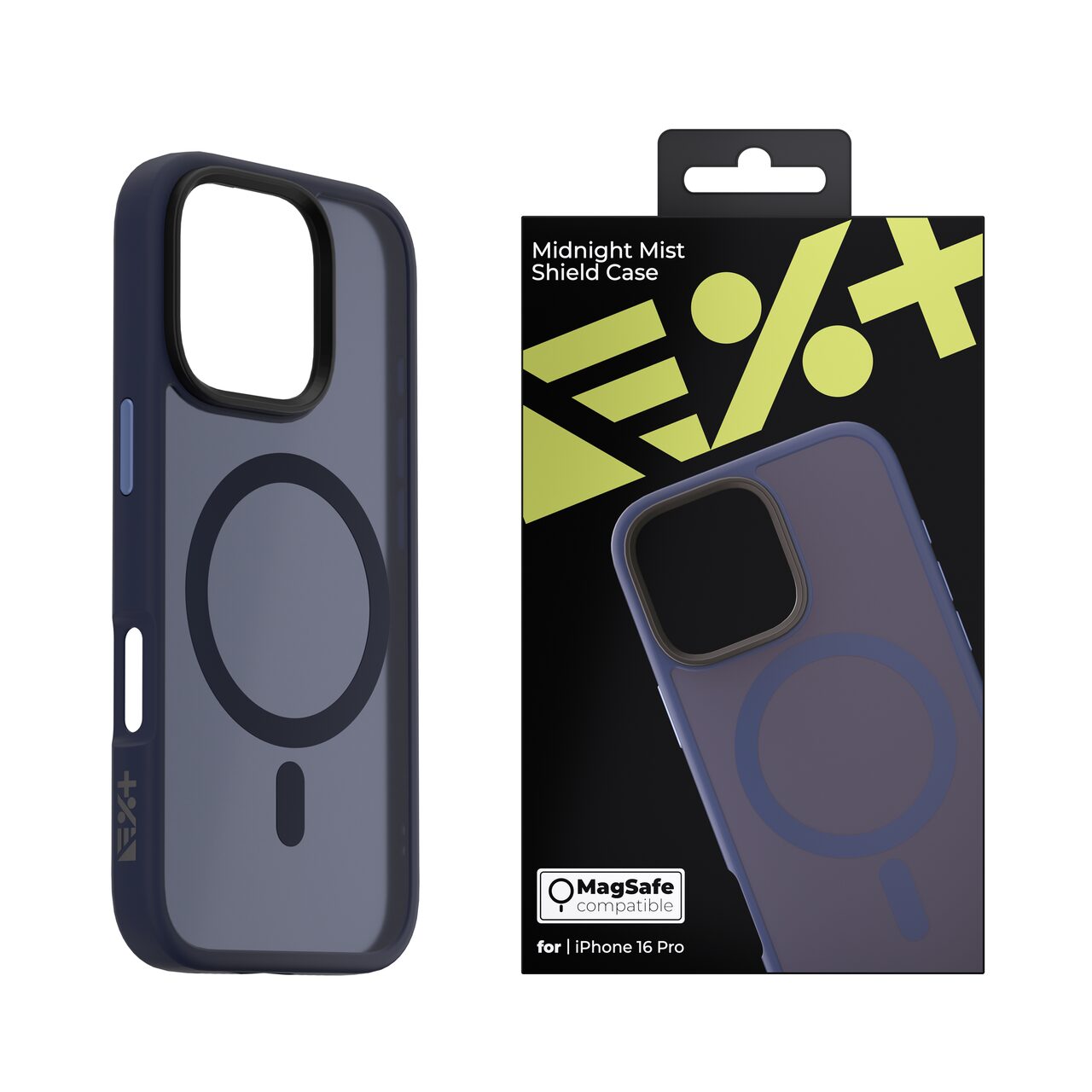 NEXT ONE MIDNIGHT MIST SHIELD CASE FOR iPhone 16 PRO MagSafe Compatible