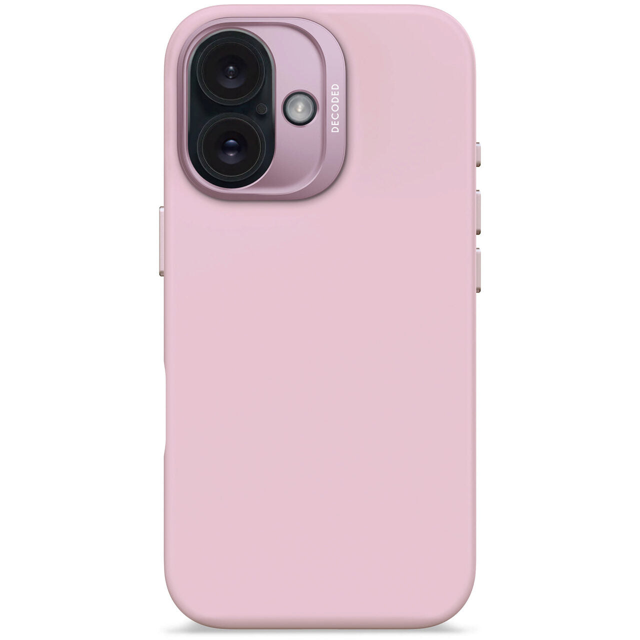 Husa de protectie DECODED din silicon pentru iPhone 16, Mov deschis