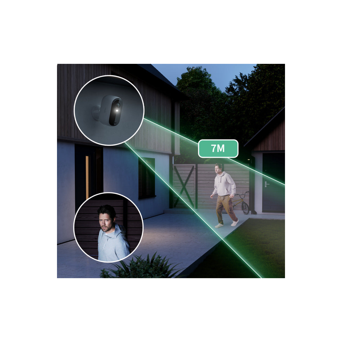 Arlo Essential (Gen.2) XL 2K Outdoor Security Camera - 2 Camera Kit - White