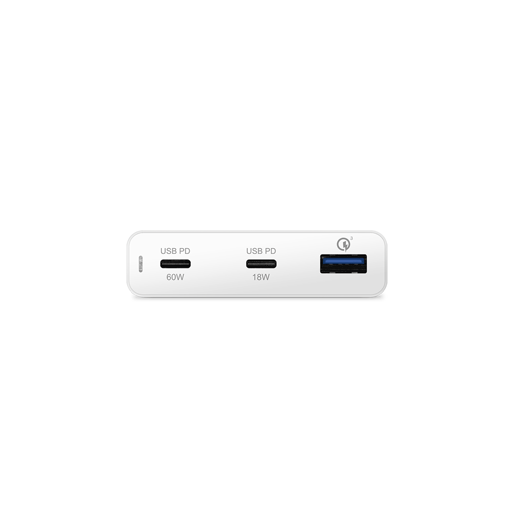 Epico 60W & 18W PD CHARGER - white