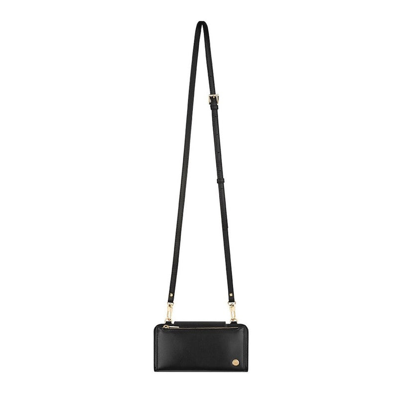 Crossbody Wallet All-in-one carrying wallet - Jet Black