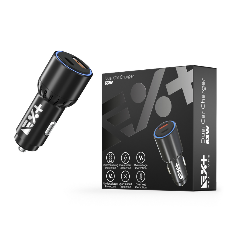DUAL 63W CAR CHARGER