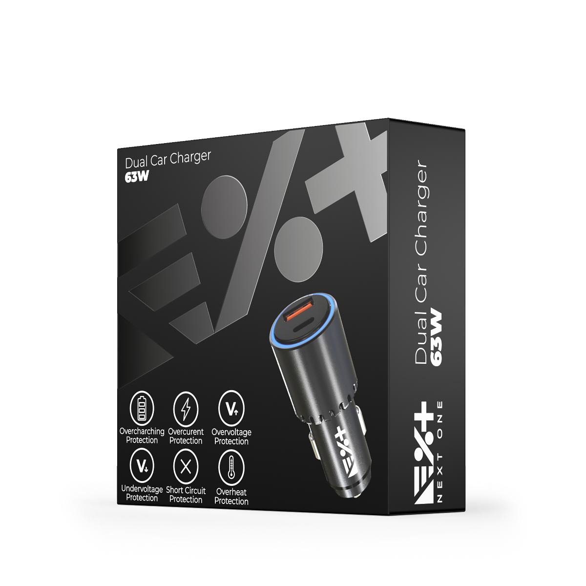 DUAL 63W CAR CHARGER