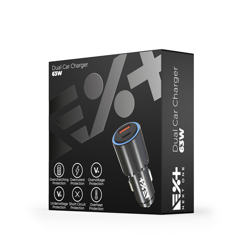 DUAL 63W CAR CHARGER