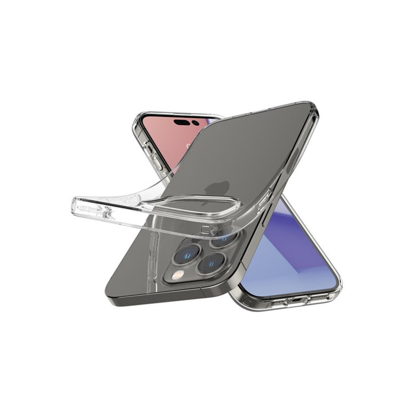 Spigen Crystal Flex, crystal clear - iPhone 14