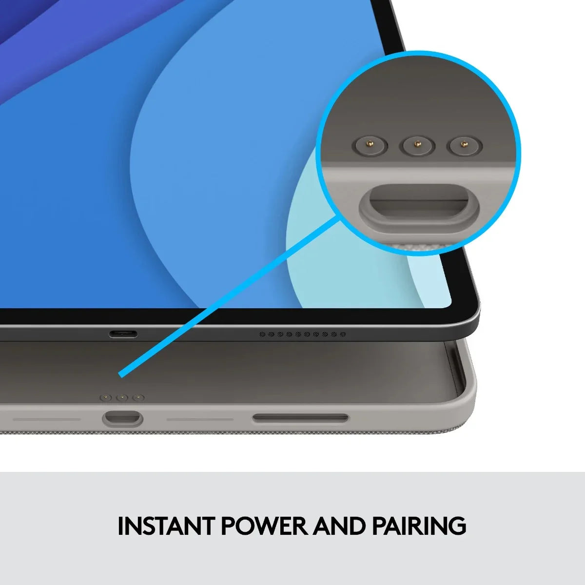 Logitech Combo Touch for iPad Pro 11-inch (1st, 2nd, 3rd and 4th gen) - Sand - UK