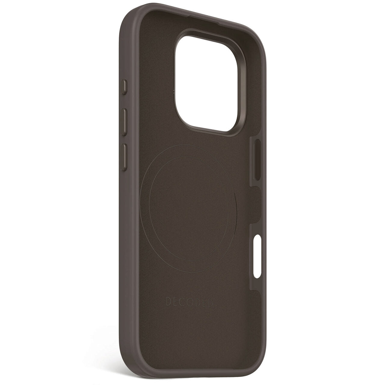 Husa de protectie DECODED din silicon pentru iPhone 16 Pro Max, Negru
