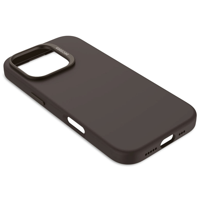 Husa de protectie DECODED din silicon pentru iPhone 16 Pro, Negru