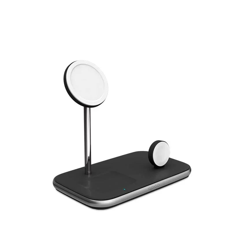 EPICO 3IN1 MagSafe Wireless Charger - black