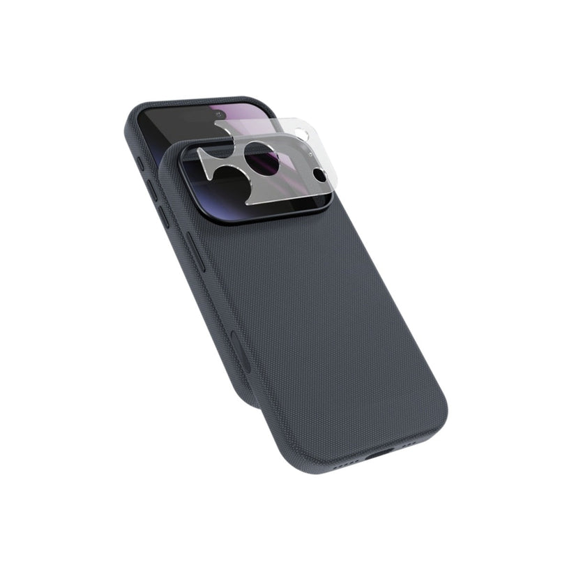 Epico SolidWoven Pro Mag+ Case iPhone 17 Pro/18 Pro Qi2 & MagSafe compatible - black (camera island protector)