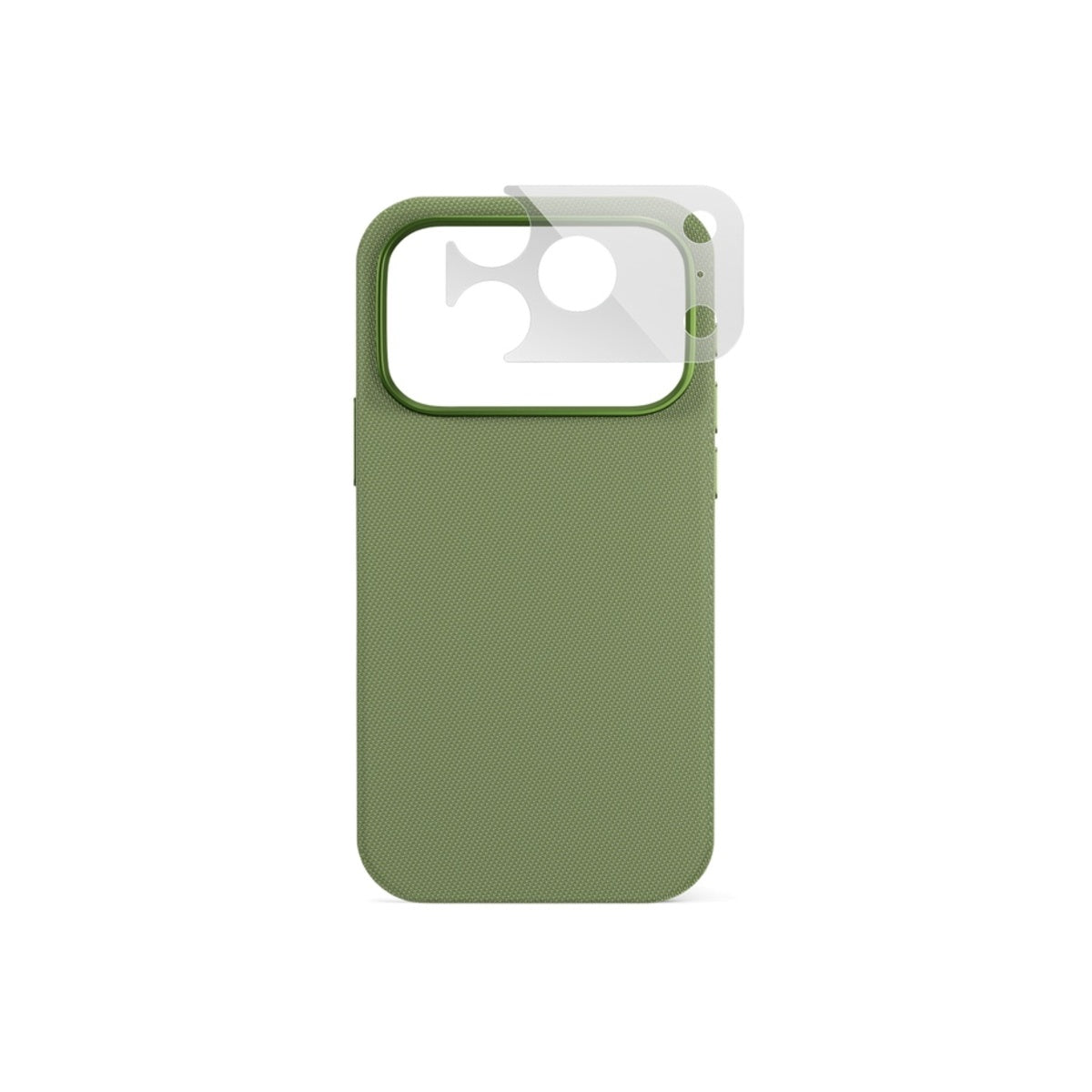 Epico SolidWoven Pro Mag+ Case iPhone 17 Pro/18 Pro Qi2 & MagSafe compatible - green (camera island protector)