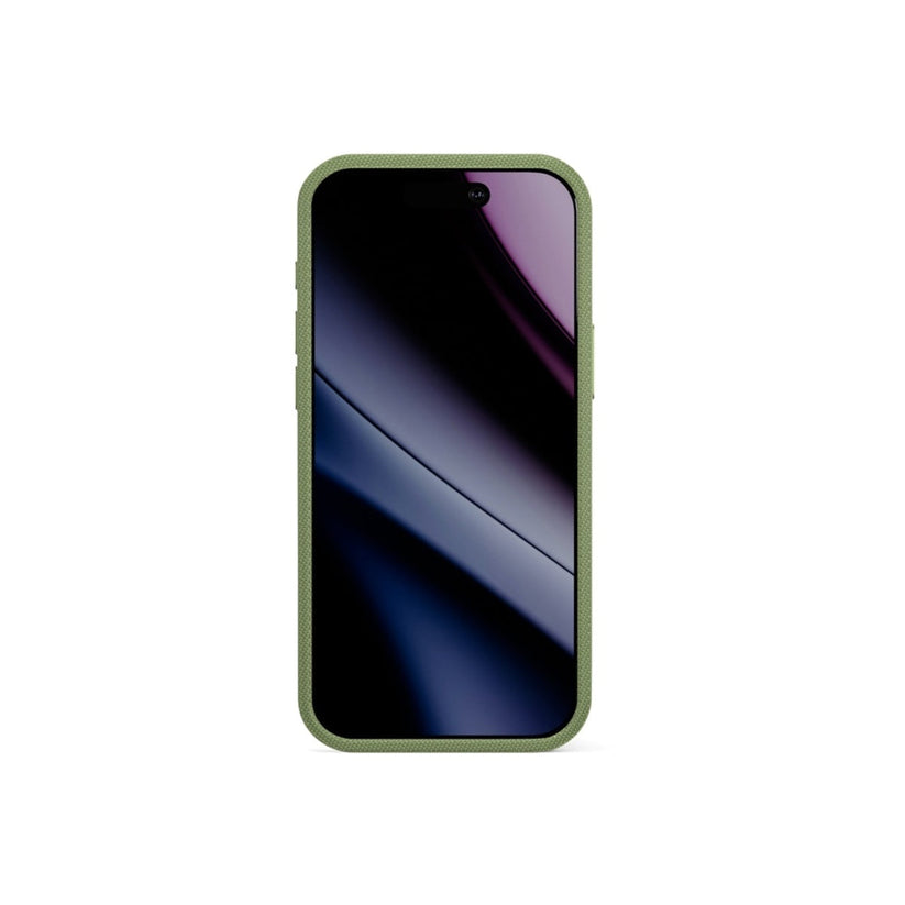 Epico SolidWoven Pro Mag+ Case iPhone 17 Pro/18 Pro Qi2 & MagSafe compatible - green (camera island protector)