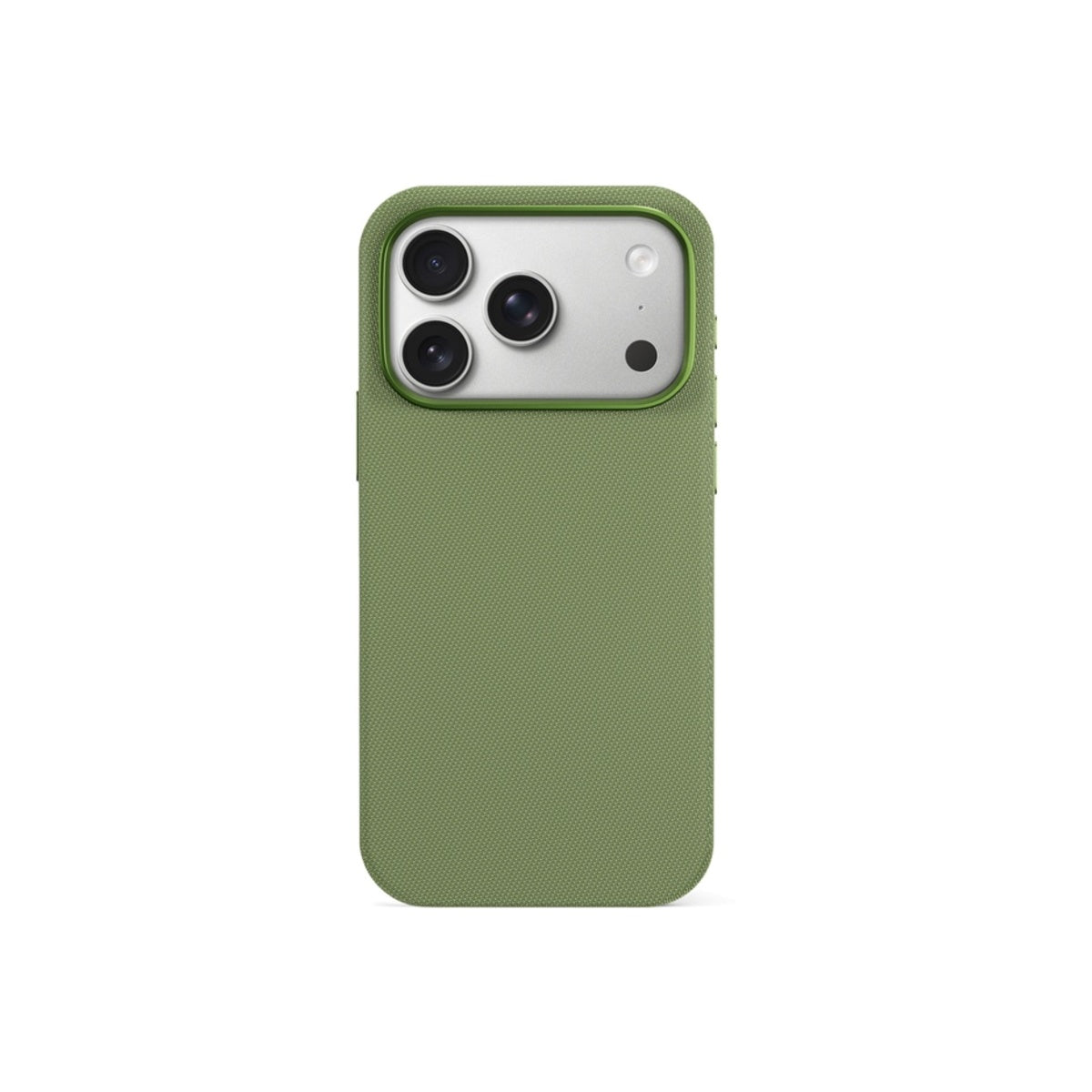 Epico SolidWoven Pro Mag+ Case iPhone 17 Pro Max/18 Pro Max Qi2 & MagSafe compatible - green (camera island protector)