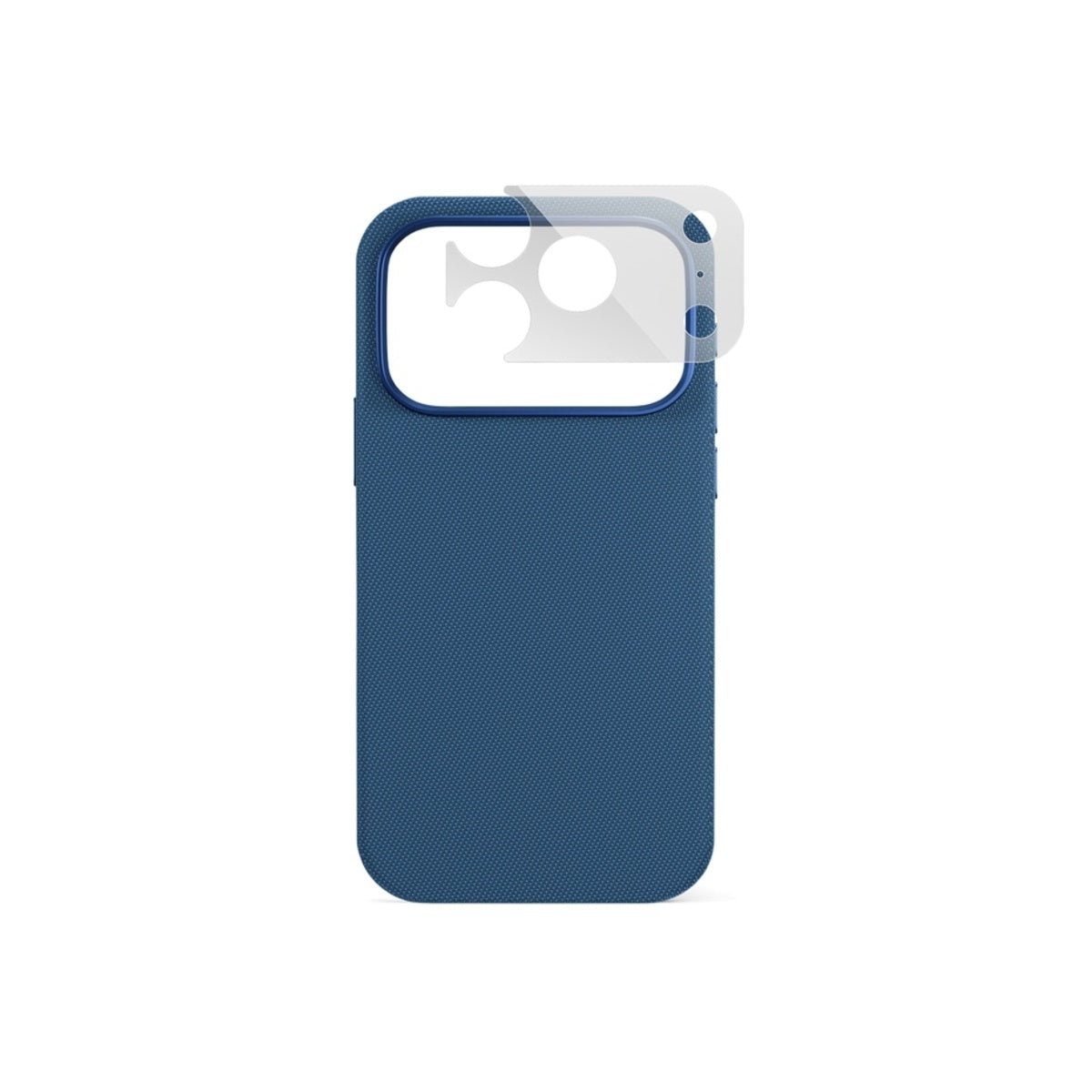 Epico SolidWoven Pro Mag+ Case iPhone 17 Pro Max/18 Pro Max Qi2 & MagSafe compatible - blue - blue (camera island protector)
