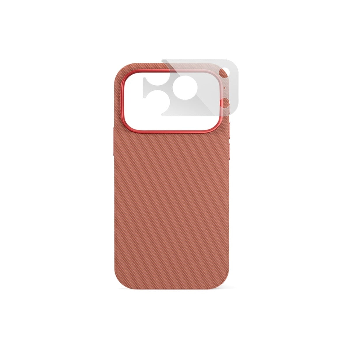 Epico SolidWoven Pro Mag+ Case iPhone 17 Pro Max/18 Pro Max Qi2 & MagSafe compatible - sienna (camera island protector)