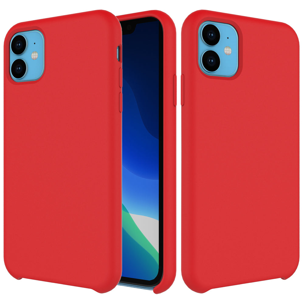 NextOne силиконска маска за iPhone 11 - црвена