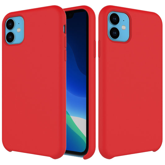 NextOne силиконска маска за iPhone 11 - црвена